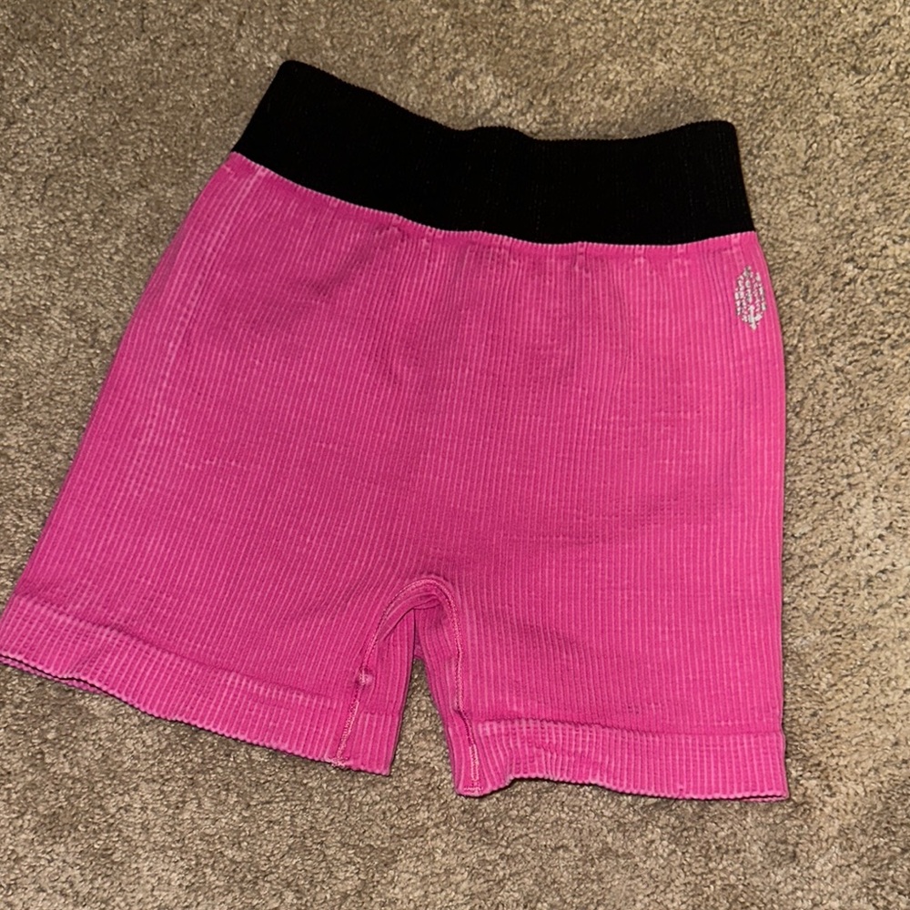 Free People Movement corduroy stretch shorts vintage gym sport
